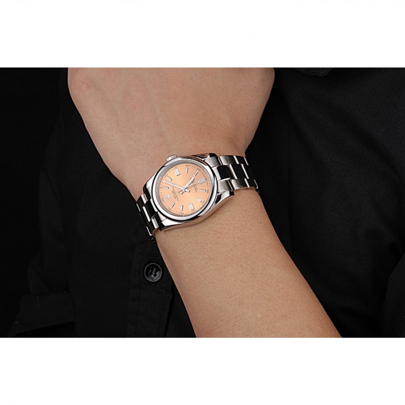 Rolex Oyster Perpetual DateJust Stainless Steel Case Champagne Dial Stainless Steel Bracelet  622639 Replica Watches